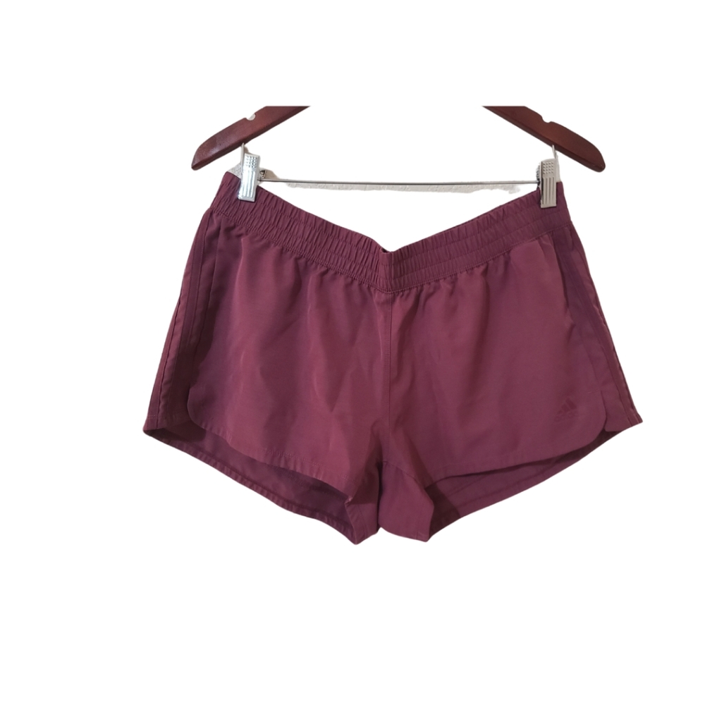 Adidas Aero Ready shorts Burgundy Women's Size L